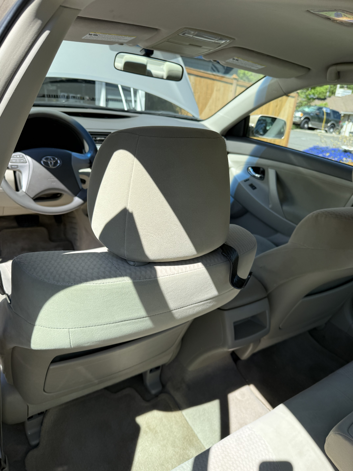 Interior detail · Rear cabin